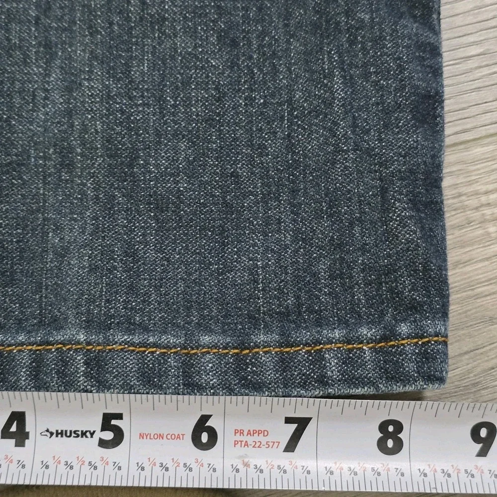 Levis 550 Jeans Men 36x34 Dark‎ Wash Blue Denim 5 Pocket Relaxed Cowboy 2000s